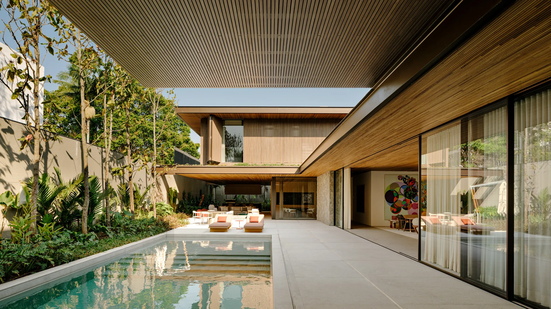 This São Paulo Home, steeped in sophistication has an unlikely muse: little blocks of Lego.